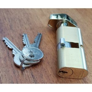 Union Key and Turn Oval Cylinder Door Lock (2X13)